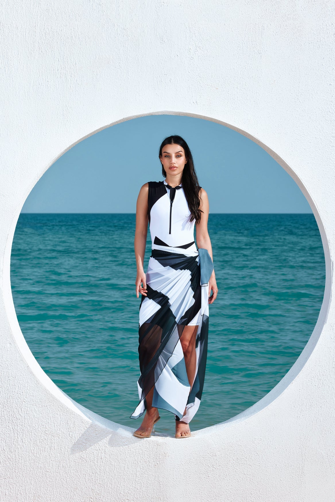 Black and White Short Full  Set