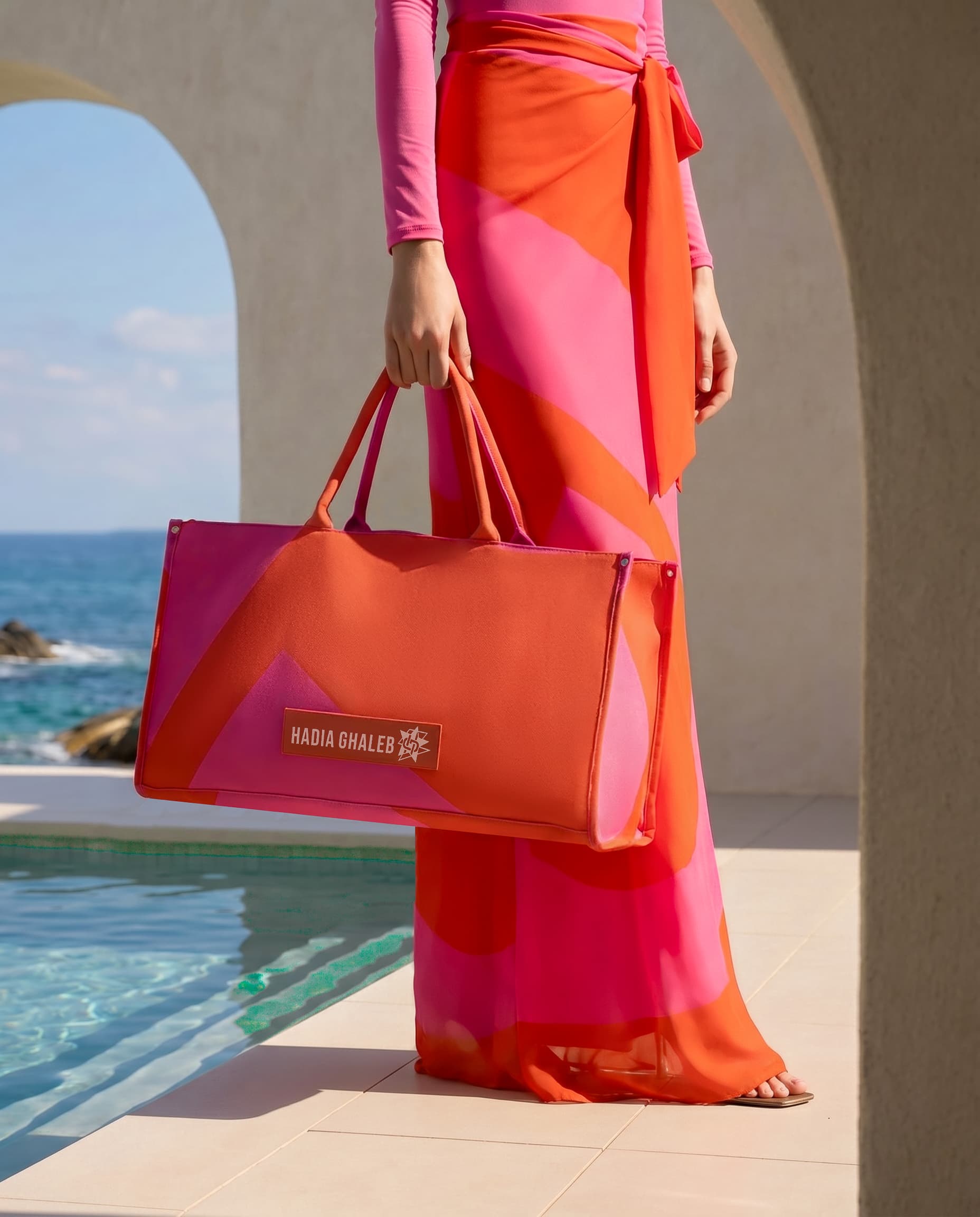 Cerise Mega Tote