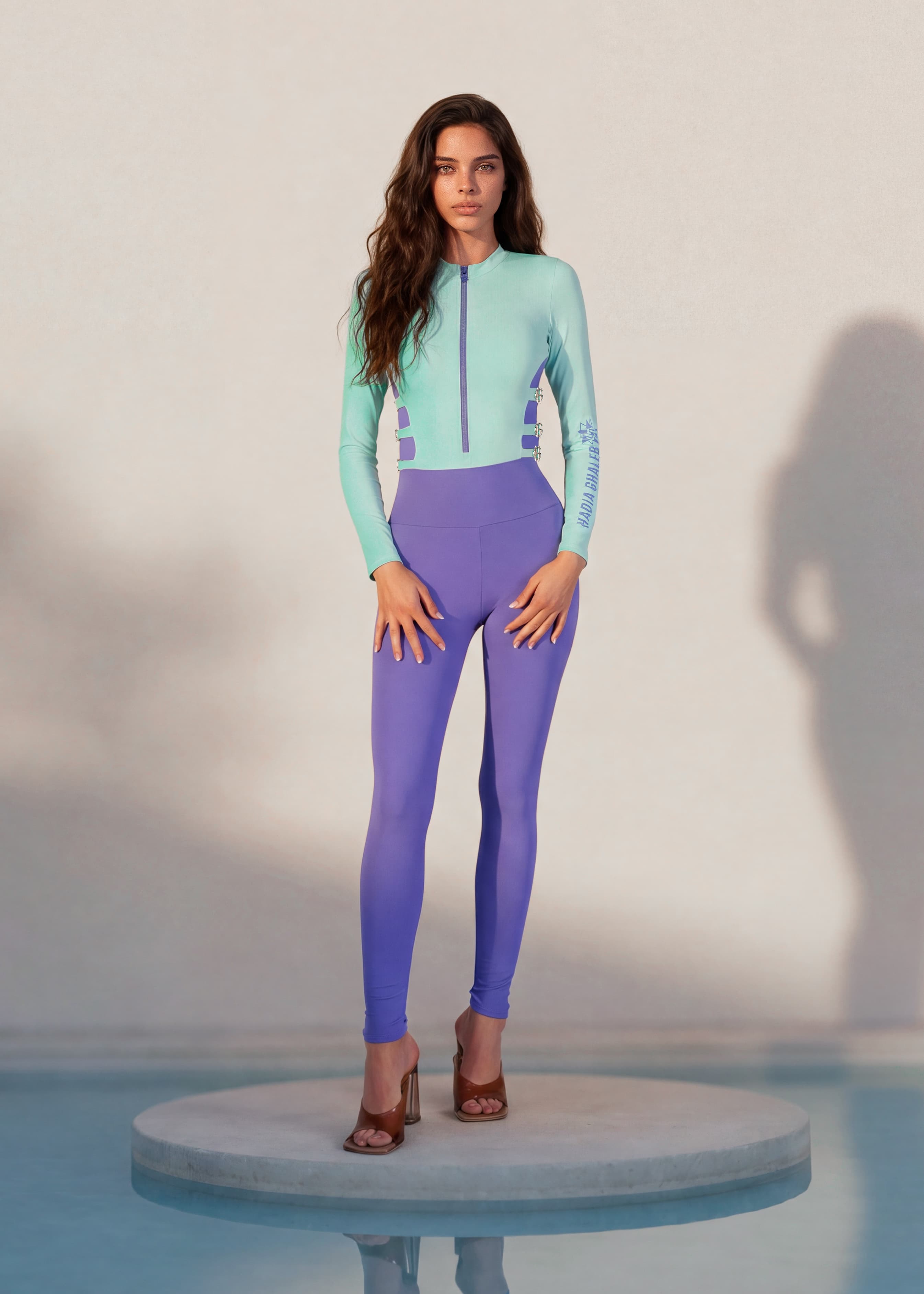 Belted Lilac Burkini Pre Order 7 days
