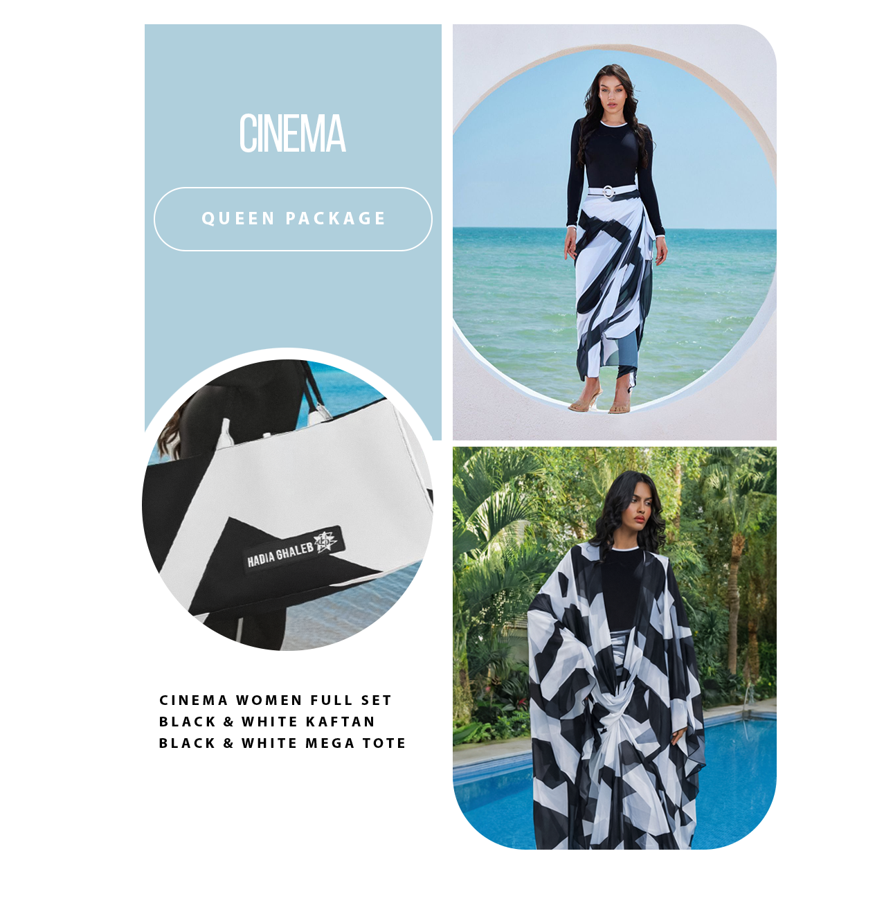 Cinema Queen  Package 3 Pieces