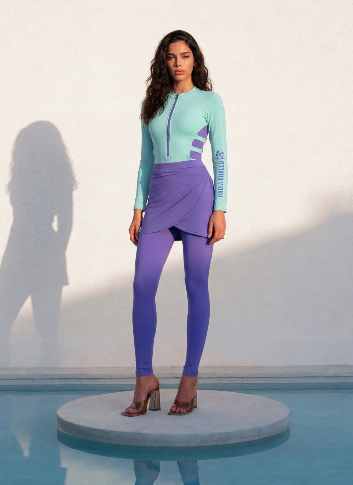 Belted Lilac Burkini Pre Order 7 days