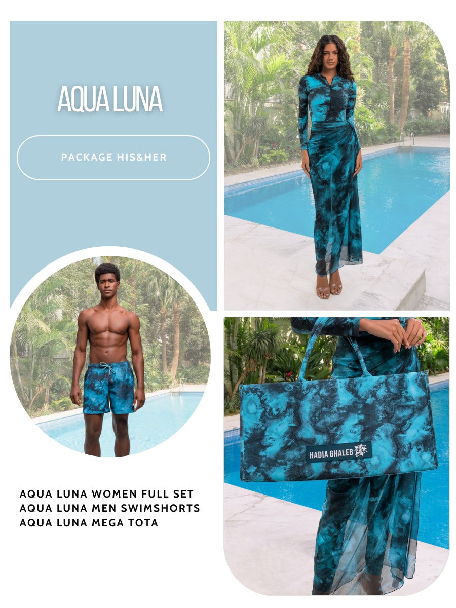 Aqua Luna His & Hers Package 3 Pieces