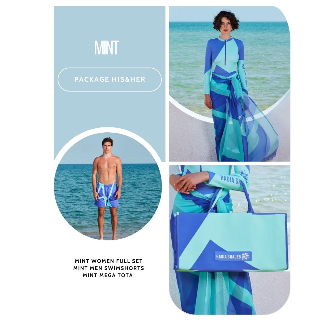 Mint His & Hers Package 3 Pieces