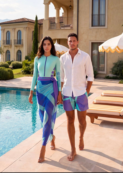Belted Lilac Couple Package 3 Pieces