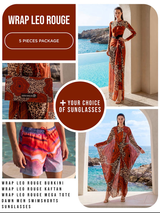 Wrap Leo Rouge Package 5 Pieces