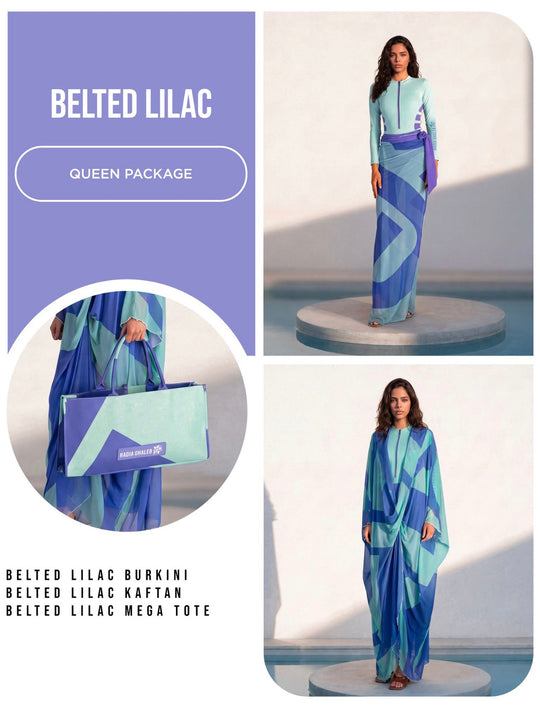 Belted Lilac Queen Package 3 Pieces