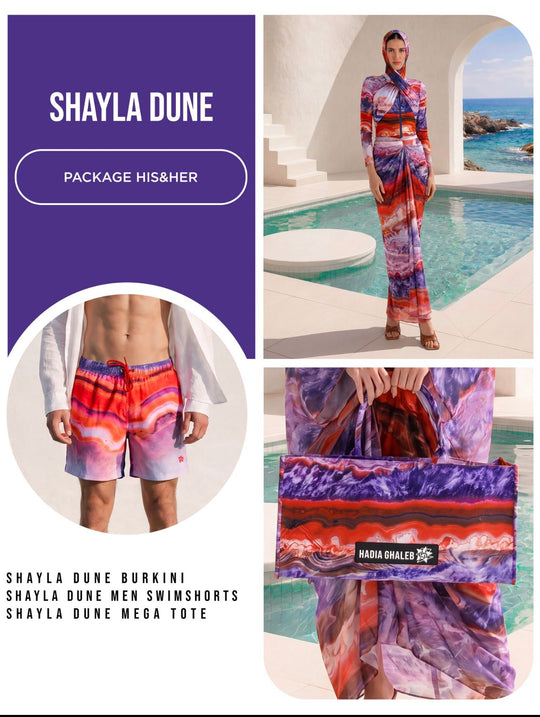 Shayla Dune Couple Package 3 Pieces