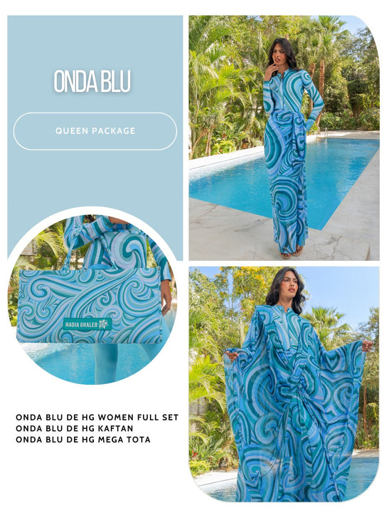 Onda Blu Queen  Package 3 Pieces