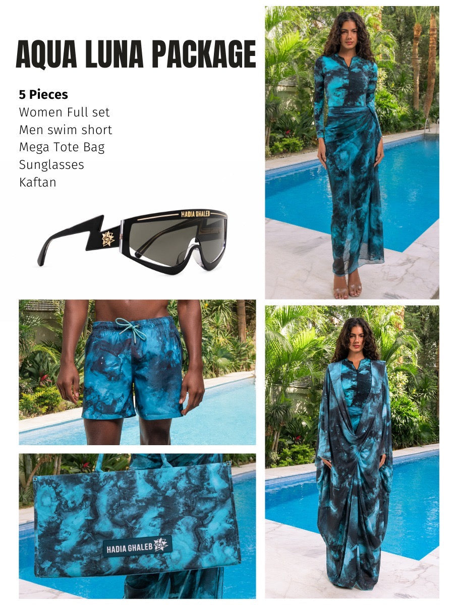 Aqua Luna His & Hers Package 5 Pieces