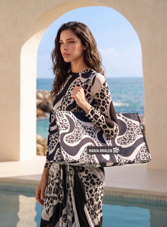 Leo Gris Mega Tote