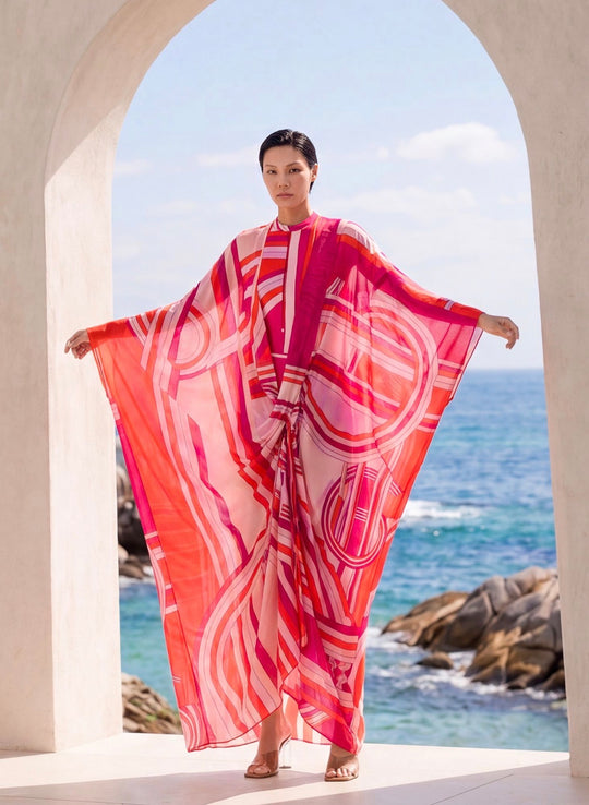 Fiamma Rosa Kaftan