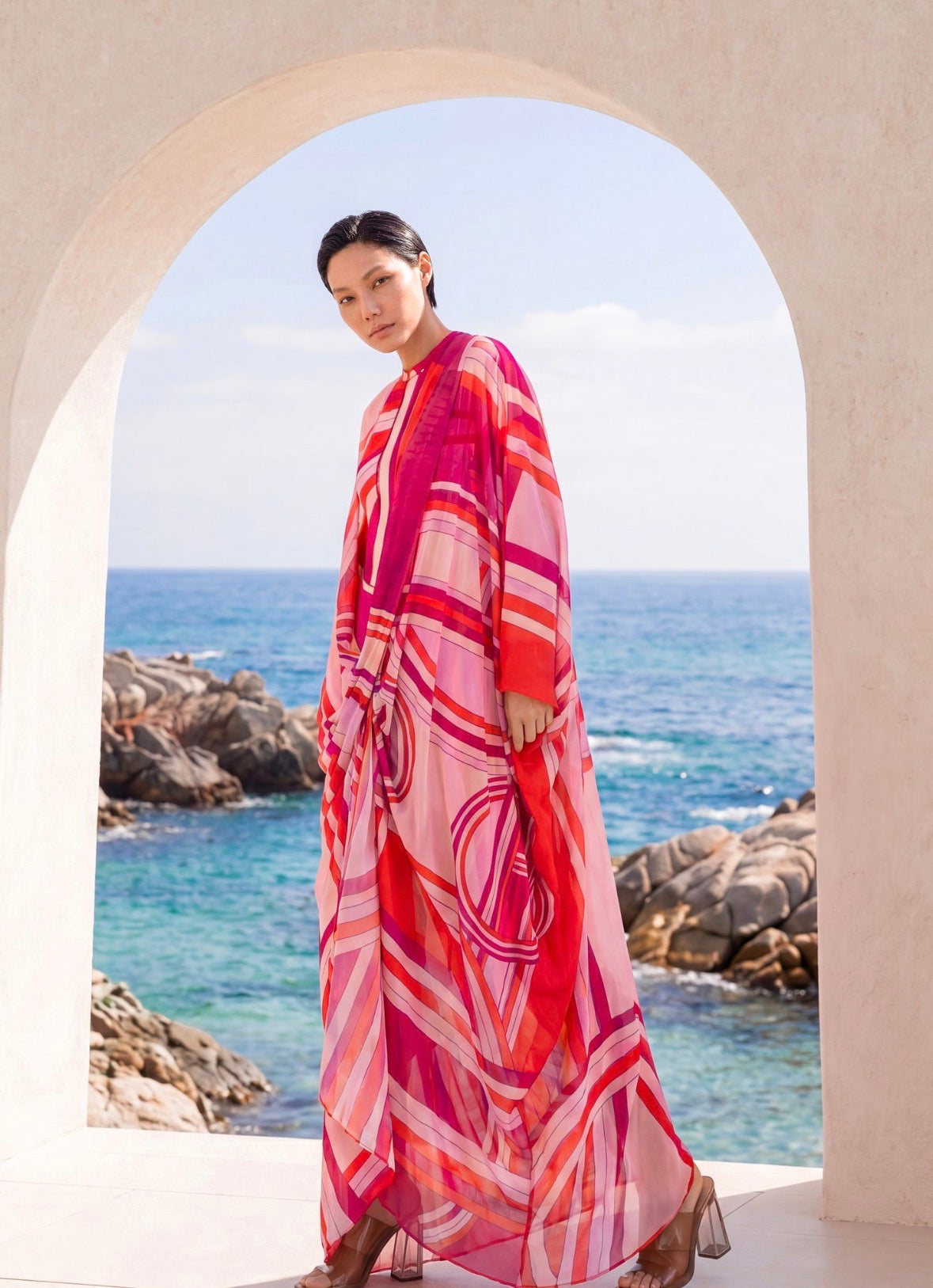 Fiamma Rosa Kaftan