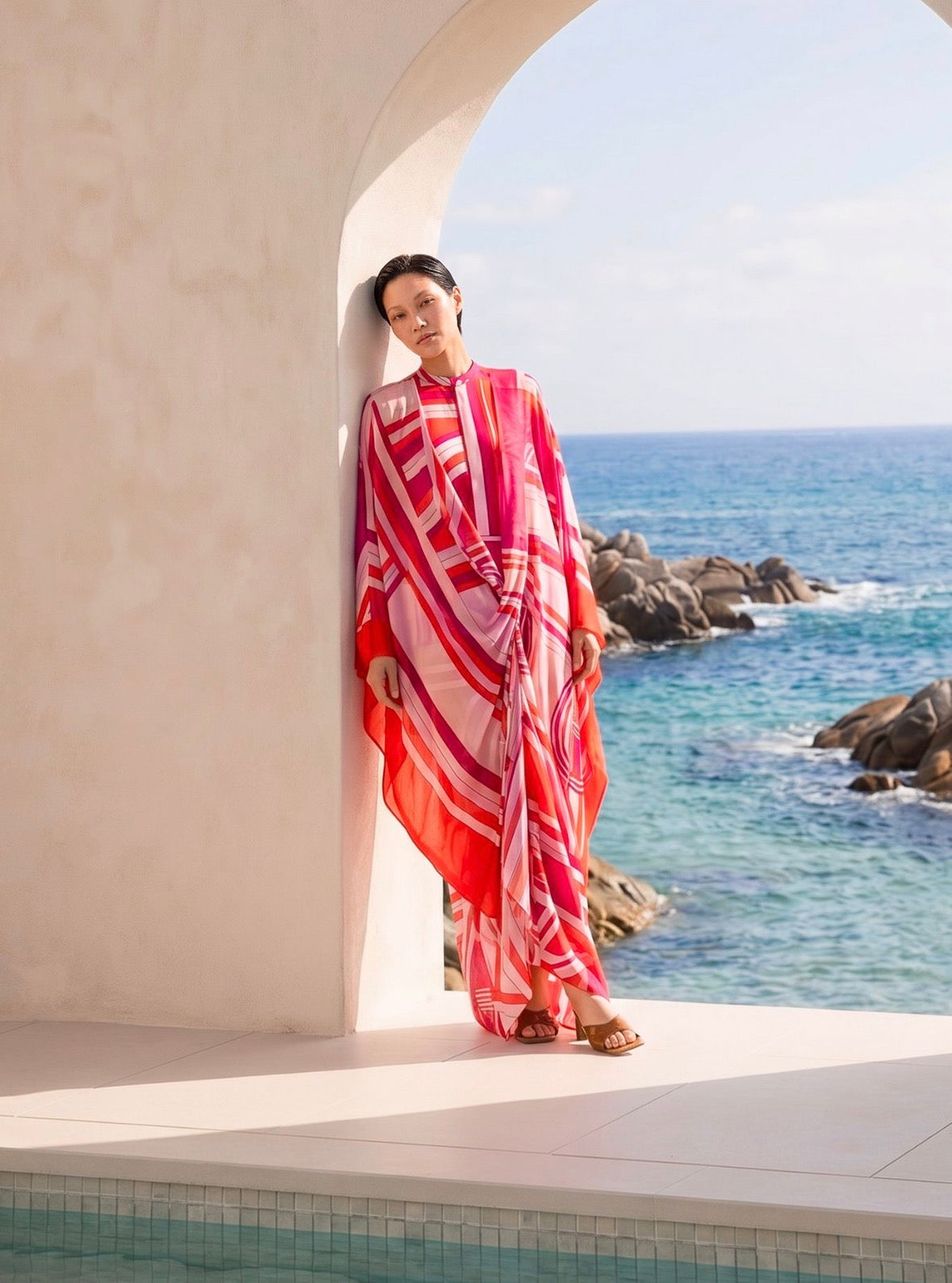 Fiamma Rosa Kaftan