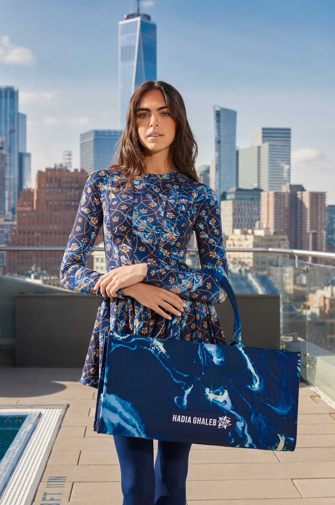 Starry Ballerina Mega Tote Bag